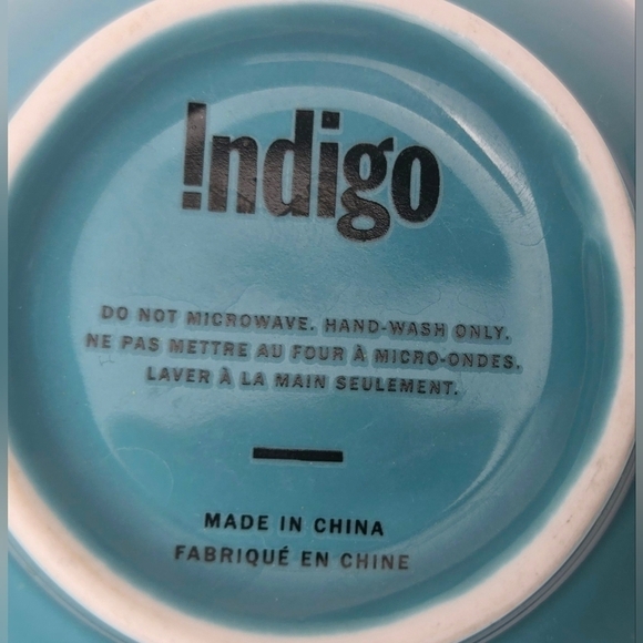 Indigo Oversized Teacup Mug – “My Cup of Tea” – Large Blue - Picture 9 of 9